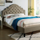 Aubree Cal.King & E.King Bed - Furniture Center (NY)
