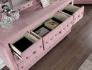 Zohar Bed Black & Pink