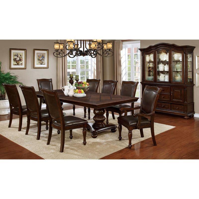 Alpena Brown Cherry Dining Table - Furniture Center (NY)