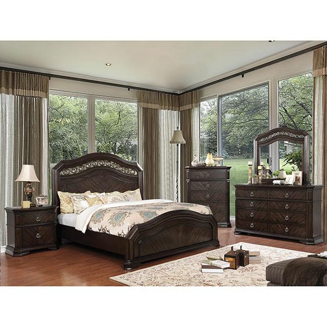 Calliope Espresso Mirror - Furniture Center (NY)