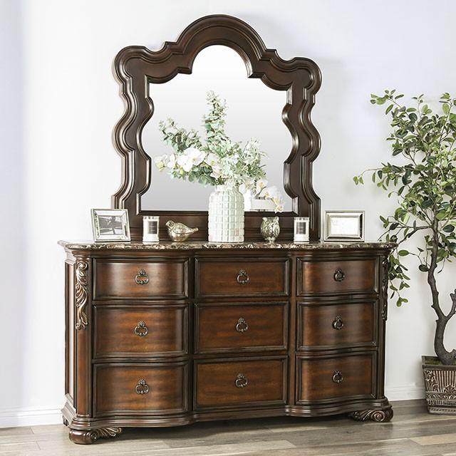 Arcturus Brown Cherry Dresser - Furniture Center (NY)