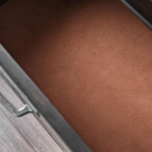 Argyros Espresso Night Stand - Furniture Center (NY)