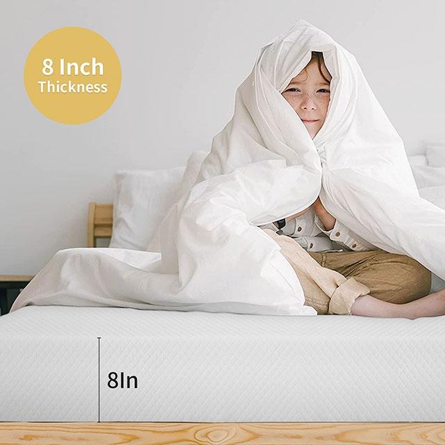 Artemisia 8" Memory Foam Mattress - Furniture Center (NY)