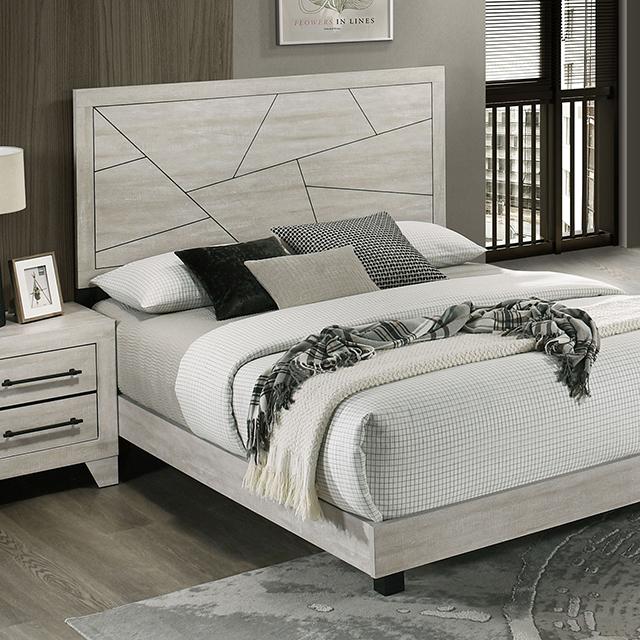 Dubuque Bed Brown - Furniture Center (NY)