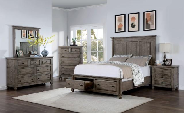 DURANGO Night Stand w/ USB - Furniture Center (NY)