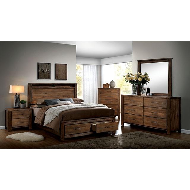 ELKTON Oak Mirror - Furniture Center (NY)