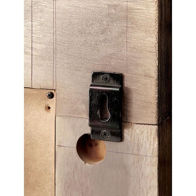 AVEIRO Rustic Natural Tone Mirror - Furniture Center (NY)