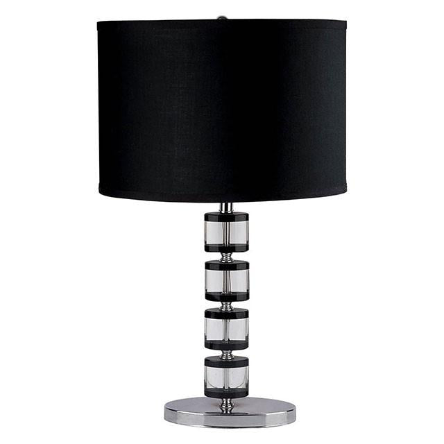 Zoe Black Table Lamp - Furniture Center (NY)