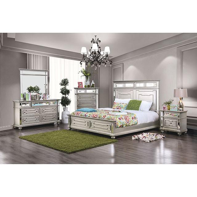 Salamanca Silver Mirror - Furniture Center (NY)