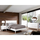 LENNART II Black & White Cal.King, E.King, Full, Queen, Twin Bed - Furniture Center (NY)