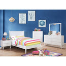 LENNART II Black & White Cal.King, E.King, Full, Queen, Twin Bed - Furniture Center (NY)