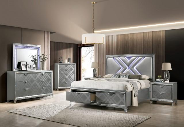 EMMELINE Mirror w/ LED Lights - Furniture Center (NY)