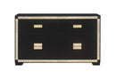 BLAKE BLACK/GOLD DRESSER