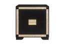 BLAKE BLACK/GOLD NIGHTSTAND