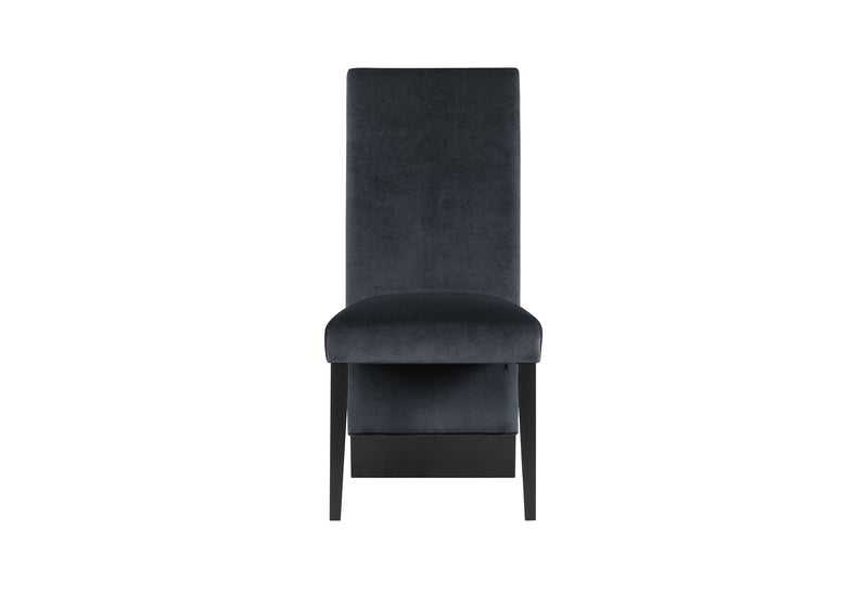 D12 DINING CHAIR BLACK KIT OF 2 - Furniture Center (NY)
