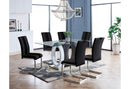 D1628DT + 8 D915DC BLACK - Furniture Center (NY)