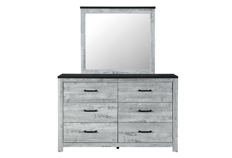 OZARK GREY WASH MIRROR - Furniture Center (NY)