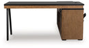 Kallari Credenza with Desk Return