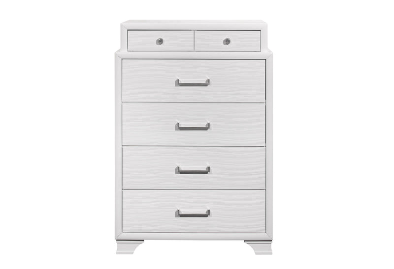 Jordyn White Chest - Furniture Center (NY)