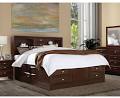 Queen Bed, 1 NS, Dresser Mirror & Chest