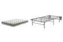 8 Inch Chime Innerspring Mattress Set - Furniture Center (NY)