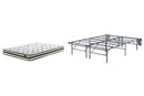 8 Inch Chime Innerspring Mattress Set - Furniture Center (NY)