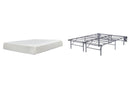 10 Inch Chime Memory Foam Mattress Set - Furniture Center (NY)