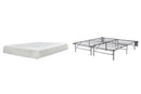 10 Inch Chime Memory Foam Mattress Set - Furniture Center (NY)