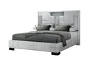 Oscar Grey Bed No Wood Trim