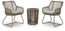 Majors Beach Outdoor Table and 2 Chairs - Furniture Center (NY)