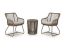 Majors Beach Outdoor Table and 2 Chairs - Furniture Center (NY)