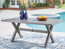 Half Moon Beach Outdoor Dining Table - Furniture Center (NY)