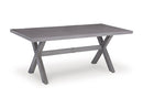 Half Moon Beach Outdoor Dining Table - Furniture Center (NY)