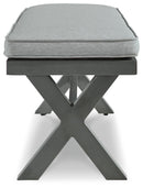 Elite Park Outdoor Bench with Cushion - Furniture Center (NY)