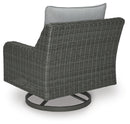 Elite Park Outdoor Swivel Lounge with Cushion - Furniture Center (NY)