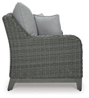 Elite Park Outdoor Loveseat with Cushion - Furniture Center (NY)