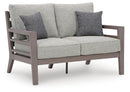 Hillside Barn Outdoor Loveseat with Cushion - Furniture Center (NY)