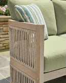 Serena Shores Outdoor Sofa with Cushion - Furniture Center (NY)