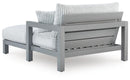 Hurley Park Outdoor Chaise Lounge with Cushion - Furniture Center (NY)