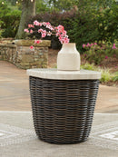 Kimora Outdoor End Table - Furniture Center (NY)
