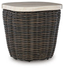 Kimora Outdoor End Table - Furniture Center (NY)