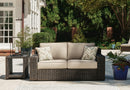 Coastline Bay Outdoor Loveseat with Cushion - Furniture Center (NY)