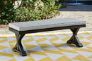 Beachcroft Outdoor Bench with Cushion - Furniture Center (NY)