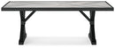 Beachcroft Outdoor Dining Table - Furniture Center (NY)