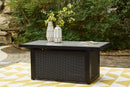 Beachcroft Outdoor Fire Pit Table - Furniture Center (NY)