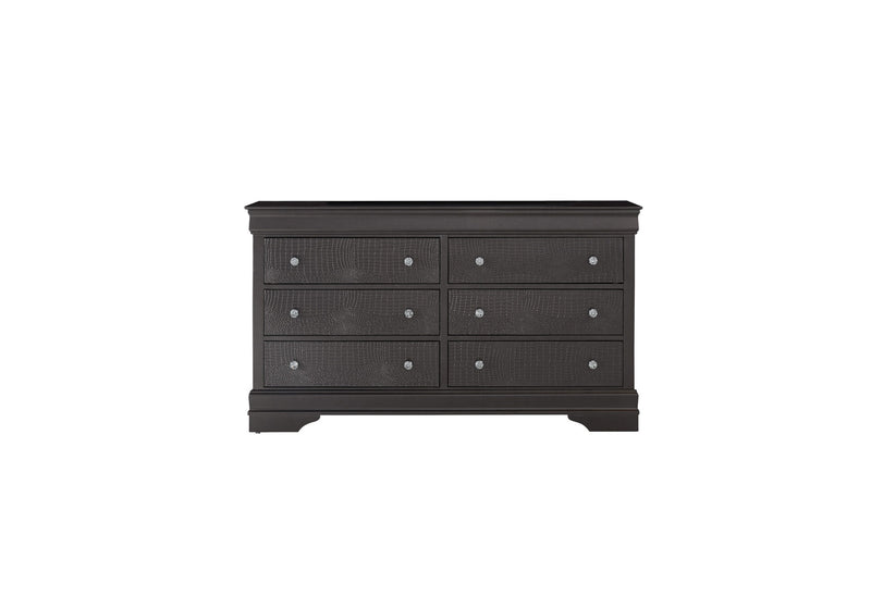 Pompei Metallic Dresser - Furniture Center (NY)