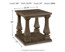 Johnelle End Table - Furniture Center (NY)