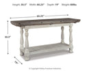 Havalance Sofa/Console Table - Furniture Center (NY)