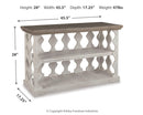 Havalance Sofa/Console Table - Furniture Center (NY)