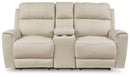 Dahlmoore Power Reclining Loveseat with Console